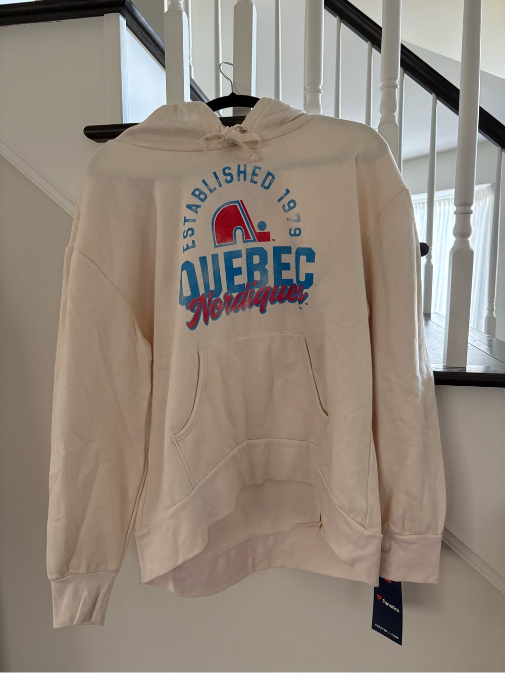 Fanatics Quebec Nordiques Graphic Crewneck Sweatshirt